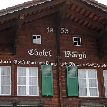 Apartment Chalet Baergli